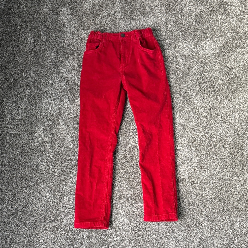 EUC Boden Red Corduroy Pants